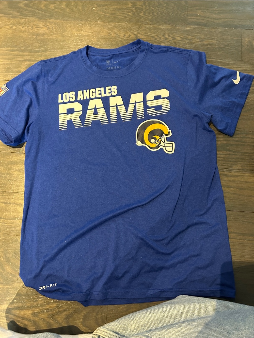 Nike Royal Blue Los Angeles Rams Graphic Tee